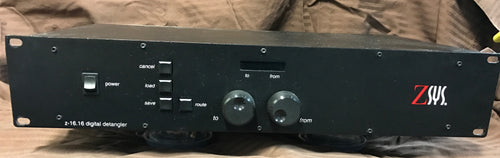 Z-Sys Z-16.16 Digital Detangler XLR BNC TOSlink SPDIF 4:2:10 Audio Router Switch (used)